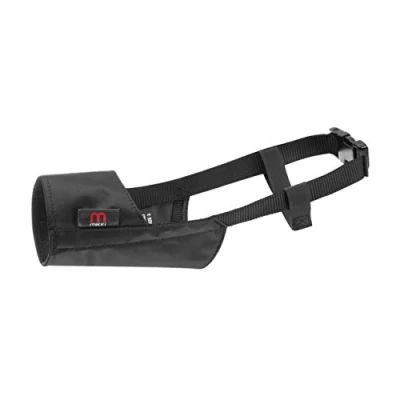Image of Mikki Dog and Puppy Soft Breathable Nylon Muzzle to Prevent Biting Chewing Size 2