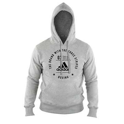 Image of adidas Community Line Hoodie Black/White