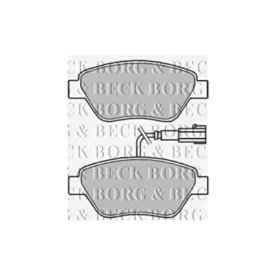 Image of Front Brake Pads Fits: Fiat Punto 1.2 16v 05/97 01/06