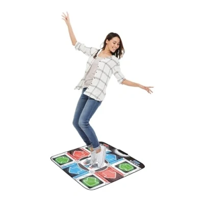 Image of #winning Single Dance Mat Nineties Retro Plug n Play with 110 In Built Songs