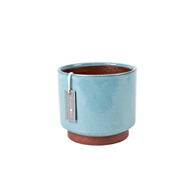 Image of Burgon &amp; Ball Malibu Blue Extra Large Glazed Pot