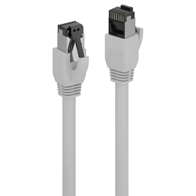 Image of LINDY 47440 Network Cable Cat.8.1 S/FTP LSZH Grey 0.3 m