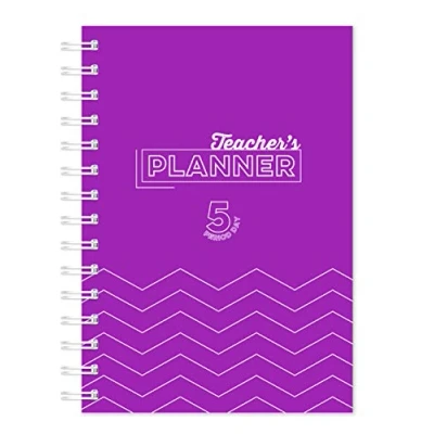 Image of Silvine A5 Teacher&#039;s Academic Planner &amp; Record with Durable Hardback Covers and 204 x5 Period Pages