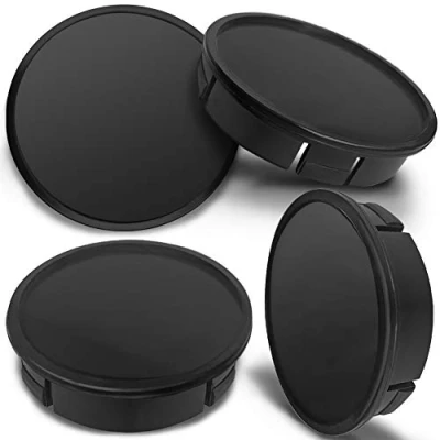 Image of SkinoEu 4 x 60mm Black ABS Car Alloy Wheel Centre Universal Rims Hub Center Caps Auto Tuning Logo Emblem CX 0