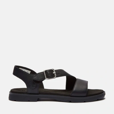 Image of Timberland Calista BAY Sandals, Women&#039;s, Size: 6, Black Leather