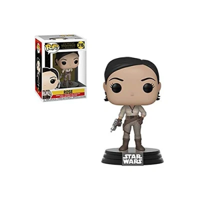 Image of Funko Star Wars Episode 9 Rose Pop Vinyl Figure, Multicolour