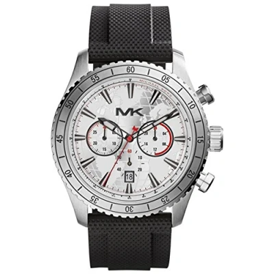 Image of Michael Kors Men&#039;s Watch Chronograph XL Quartz Rubber MK8353