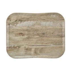 Image of Cambro Versatray Century Non Slip Light Oak Wood Effect 360x460mm