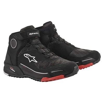 Image of Alpinestars Men&#039;s 2611820 99310 Motorcycle Boot, Black, 9.5 UK