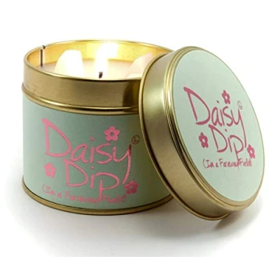 Image of Lily Flame Daisy Dip Tin, White, 7cm l x w 6.5cm h
