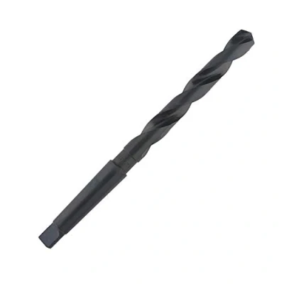Image of UK Drills 21.5mm Ground Morse Taper Shank Drill Bit High Speed Steel Spiral Flute