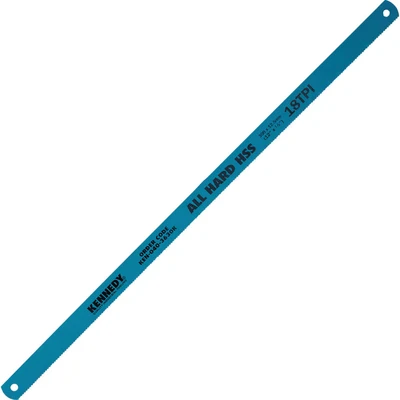 Image of 5x Kennedy 10&quot;X1/2&quot;X24tpi HSS All Hard Hacksaw Blades