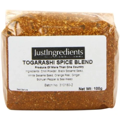 Image of JustIngredients Essentials Togarashi Spice Blend, 100 g Pack of 5