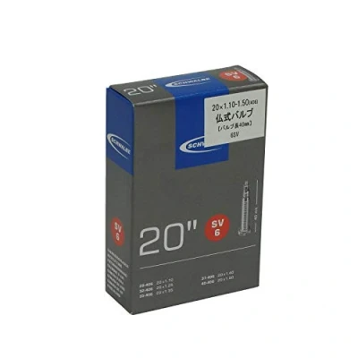 Image of Schwalbe SV6 Inner Tube, 20&quot; x 1 1/8&quot;, Black