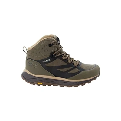 Image of Jack Wolfskin Men&#039;s TERRAVENTURE Texapore MID M Walking Shoe, Brown/Beige, 9.5 UK