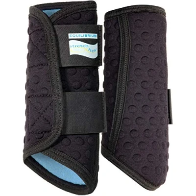 Image of equilibrium Stretch &amp; Flex Flatwork Wraps Black Easy Breathable