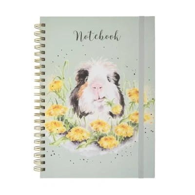 Image of Wrendale Designs &#039;Dandy Day&#039; Guinea Pig A4 Notebook