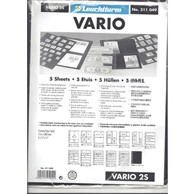 Image of Vario Stamp Pages Ten Pockets (48 x 195mm)