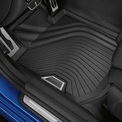 Image of BMW Genuine Rear Floor Mats All Weather Fits G42 G87 G23 LCI G83 51475A1F0D2
