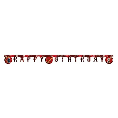 Image of Folat Letter Banner Paper Compostable Lego Ninjago 2 meters, 92244P