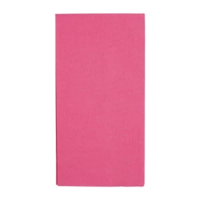 Image of Fiesta Recyclable Dinner Napkin Pink 40x40cm 2ply 1/8 Fold (Pack of 2000)