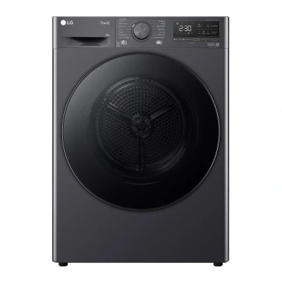 Image of 9kg Heat Pump Tumble Dryer with Dual Dry™, Inverter, Smart Pairing, Auto Cleaning Condenser, A++ Rated in Slate Grey