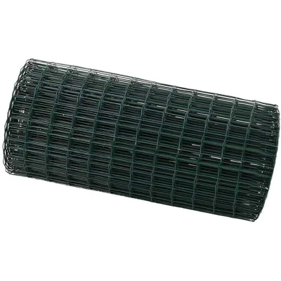 Image of vidaXL Euro Fence Green 0.4x50 m Steel