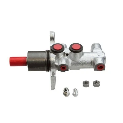Image of 09199237, 4414019, 9199236 Master Cylinder HELLA 8AM 355 504 361 25mm Grey Cast Iron M10 x 1 (x2) RENAULT: TRAFIC 2 Kasten, VAUXHALL: Vivaro Van