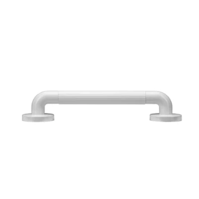 Image of 300 mm Safety Support Rail White ABS Grab Bar for Bathroom