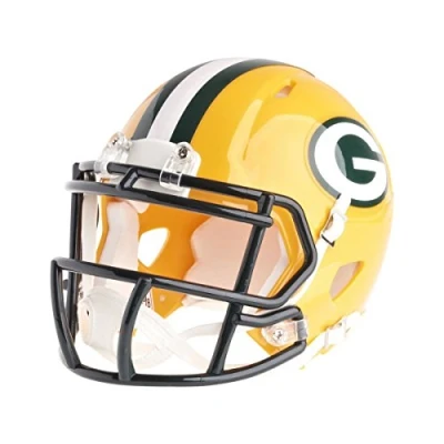 Image of Riddell NFL Green Bay Packers Speed Mini Football Helmet