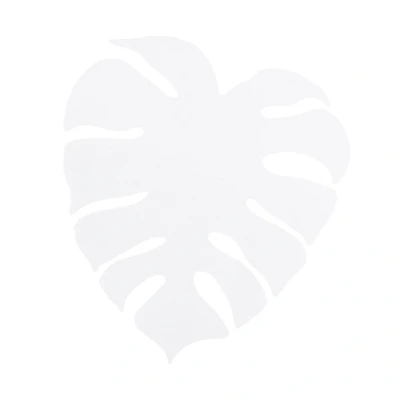 Image of Monstera Flush Wall Lamp White 4xG9