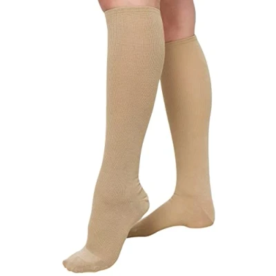 Image of Nur Die Women&#039;s Knee High Socks, Beige (Leinen 615), 6/7.5