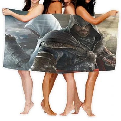 Image of RHODAN XXL Beach Towel, Quick Drying, Microfibre XXL, Large 100 x 200 cm, Light (3.100 cm)