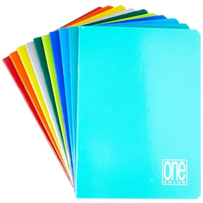 Image of Blasetti 1404 One Color A5 Notebook, FF 20+1, Pack of 10