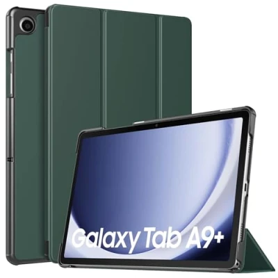 Image of TiMOVO Case for Samsung Galaxy Tab A9+/A9 Plus 11 Inch 2023, Slim Lightweight Stand Hard Back Shell Protective Cover All New A9+ Tablet SM X210/X216/X218, Midnight Green