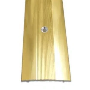 Image of Carpet/Flooring Door Strip (Short) (Single, Gold)
