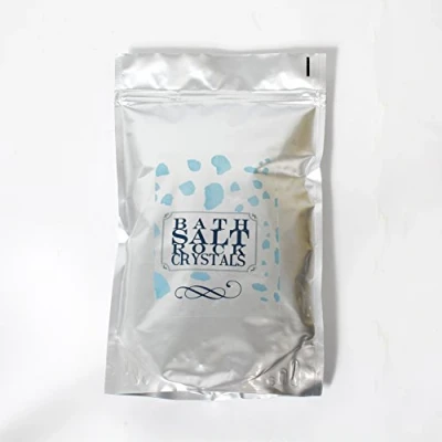 Image of Mystic Moments Rock Crystal Bath Salts 1Kg Natural Soak for Muscle, Perfect Skin, Face &amp; Body 100% Vegan GMO Free