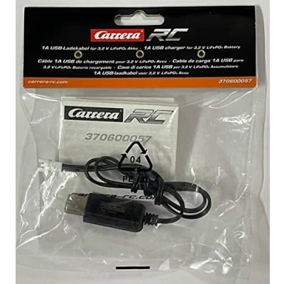 Image of Carrera 370600057 1A USB Cable for 3,2V LiFePo 600050, Multicolor
