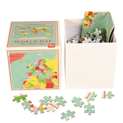 Image of World Map 300 Piece Jigsaw Puzzle