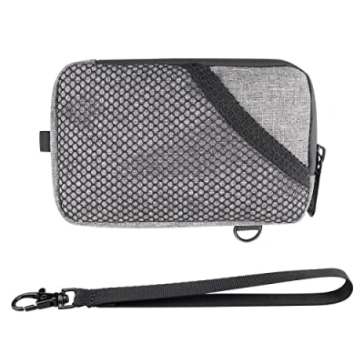 Image of FIREDOG Smell Proof Bag, Odor Caes Small Stash Container Odorless Bags Pouch for Travel Storage(Grey,5x3Inch)