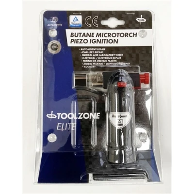 Image of Toolzone Butane Microtorch Piezo Ignition