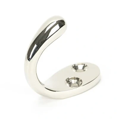 Image of From The Anvil 46304 Polished Nickel Celtic Single Robe Hook