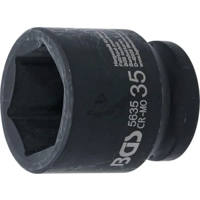Image of BGS 5635 Impact Socket, Hexagon 20 mm (3/4&quot;) Drive 35