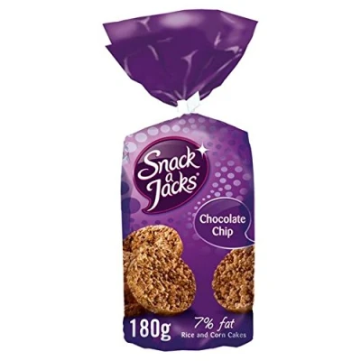 Image of Snack a Jacks Chocolate Chip Rice Cakes 180g