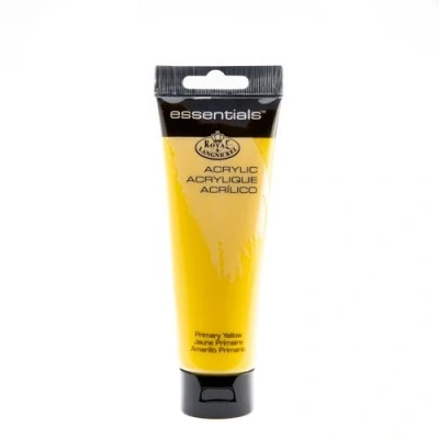 Image of Royal &amp; Langnickel Acrylic Paint 120ml Primary Yellow