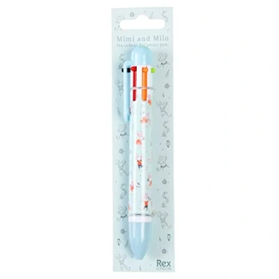 Image of Rex London Mimi And Milo Six Colour Pen
