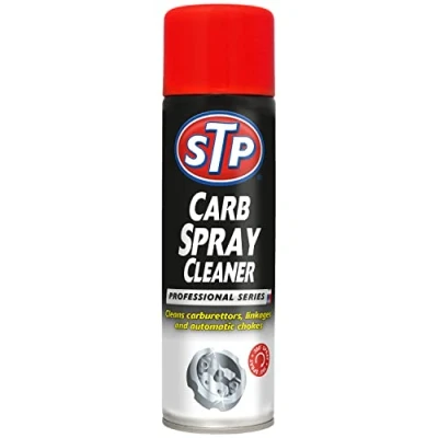 Image of STP Carb Spray Cleaner 500 ml, Cleans and Protects Carburettors, Linkages Automatic Chokes, Mechanical Car Cleaning Products, Made in the UK