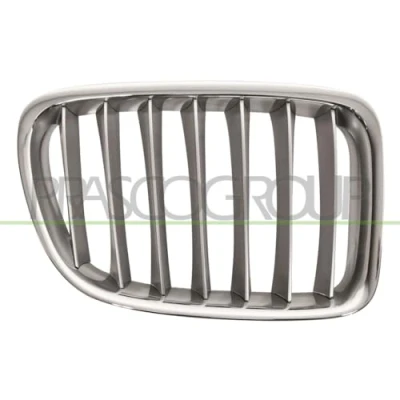 Image of 51112993308 Radiator Grill PRASCO BM7022033 Right chrome/black
