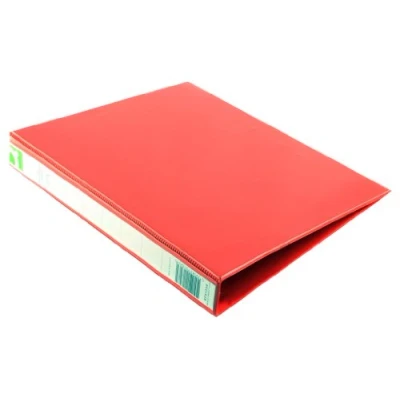 Image of Q Connect Presentation 25mm 4D Ring Binder A4 Red KF01326
