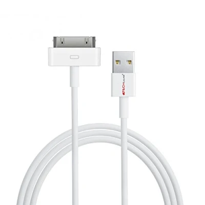 Image of TECHGEAR EXTRA LONG 3 Meter / 10 Feet USB Data Sync &amp; Charging Cable Lead Compatible for Apple iPad, iPad 2 (White)